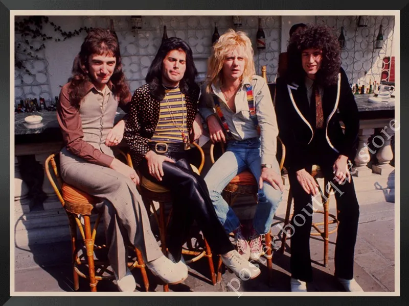 Queen Band музыкальный плакат на крафт-бумаге Фредди Меркьюри, Brian мая винтажная Высококачественная декоративная роспись стены стикер - Цвет: 10