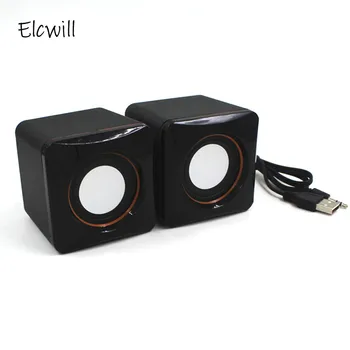 

Mini USB Wired Speaker Music Player Amplifier Loudspeaker Stereo Sound Box for Computer Desktop PC Notebook