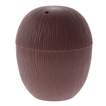 

20pcs Tropical Pineapple Coconuts Drink Cup & Straws Luau Beaches Parties Decors