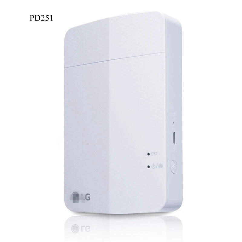 Беспроводной Смартфон принтер PD239 Карманный Bluetooth принтер карманный портативный цветной фотопринтер мини PD251 PD238 - Цвет: white PD251