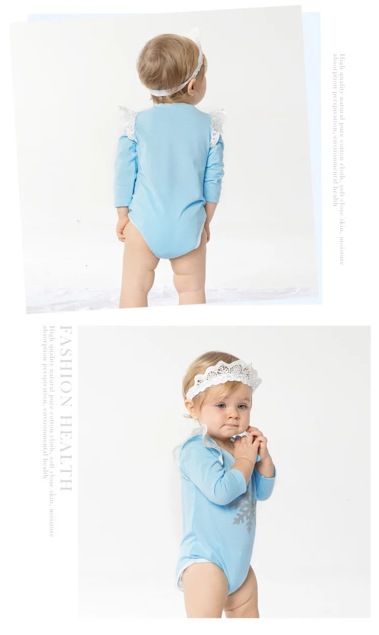 Newborn Baby Bodysuit Girls Christmas Clothes New Cotton Deer Baby Bodysuits Long Sleeve Baby Body Toddler Jumpsuit