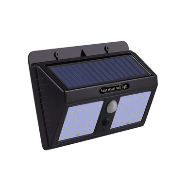 

LED Solar Light Outdoor Solar Lamp with PIR Motion Sensor Solar Powered Waterproof Wall Light for Garden Yard Path Decoration