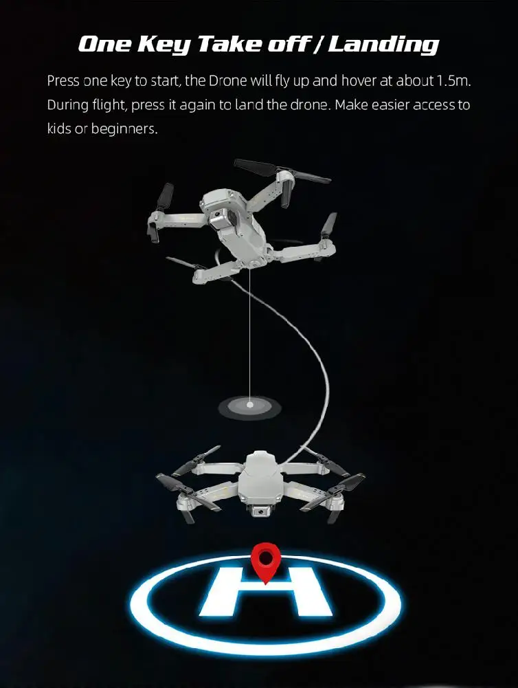 RCtown GD89 PRO EXA Дрон с камерой 4K WiFi FPV Дрон RC FPV Вертолет VS Дрон E58 E520 Квадрокоптер