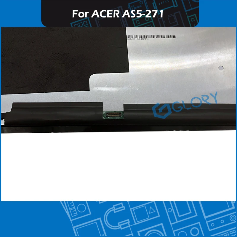 N16P3 ЖК-экран дигитайзер в сборе для ACER SA5-271 переключатель Alpha 12 комплект сенсорного экрана Замена
