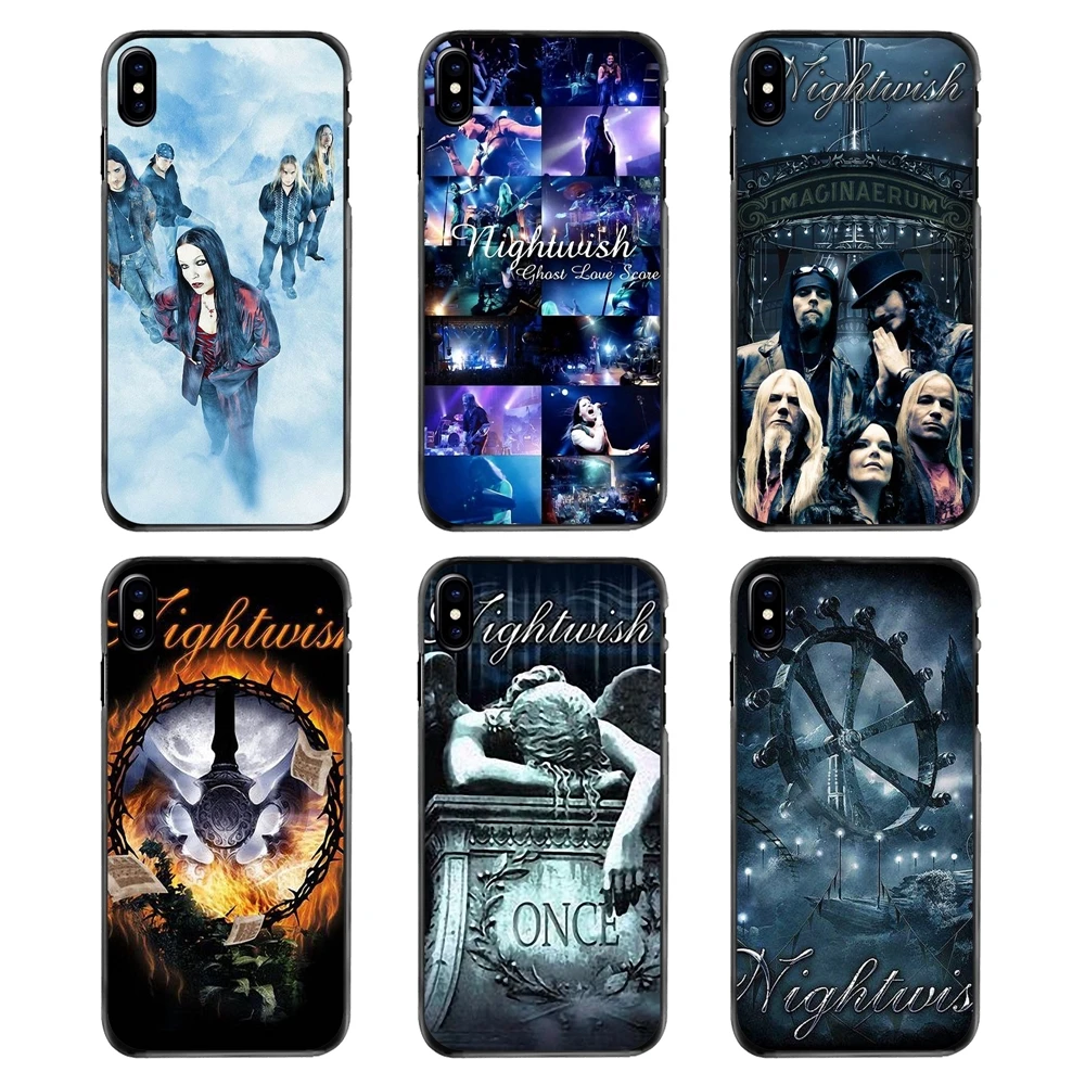 For Samsung Galaxy A3 A5 A7 A8 J1 J2 J3 J5 J7 Prime 2015 2016 2017 Nightwish Theater metal Music Band Poster Hard Phone Bag Case |