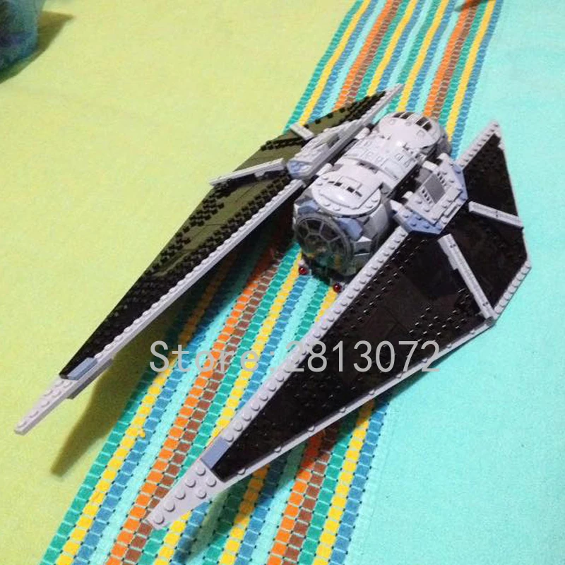 05048 Star Wars The TIE Striker 543 шт совместимы с 75154 образовательными строительными блоками, детские игрушечные модели, подарки
