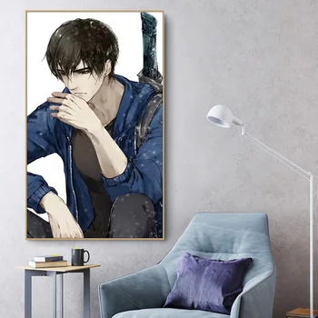 

paint by number art painting by numbers Hand-painted simple cartoon version DAOMU home corridor decorative painting