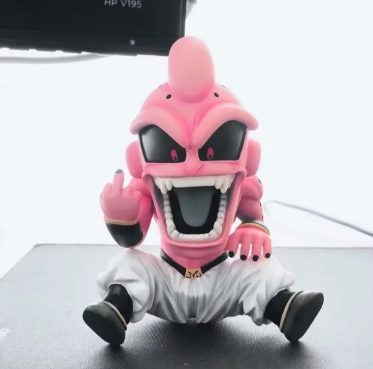 Новый 12 см Dragon Ball Majin Buu BOSS Фигурки игрушки куклы Рождественский подарок с коробкой