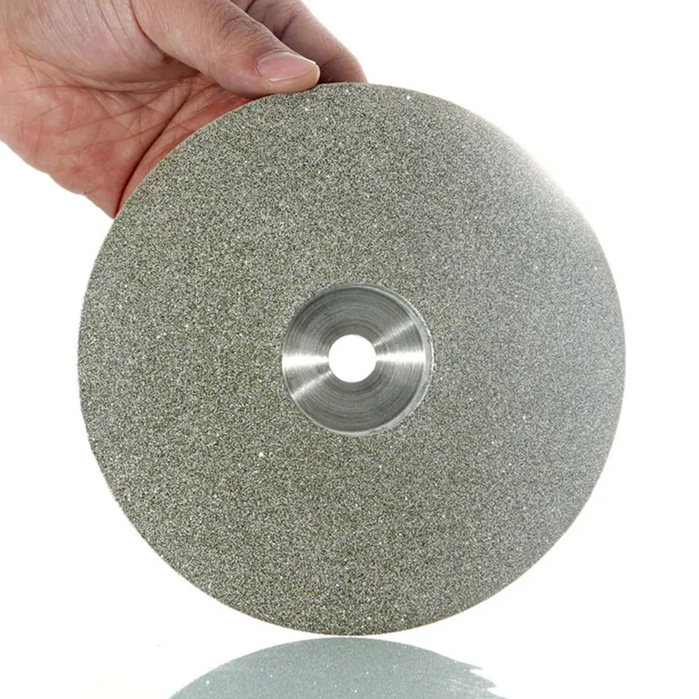 10pcs Lapidary Abrasive Tools Diamond Coated Flat Lap Disc For Grinding