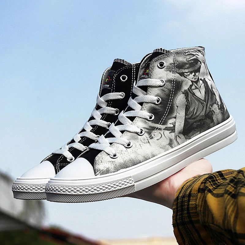 Роскошная дизайнерская холстовая Мужская обувь супер обувь zapatos de hombre цельная обувь для скейтбординга masculino оригинальная мужская обувь