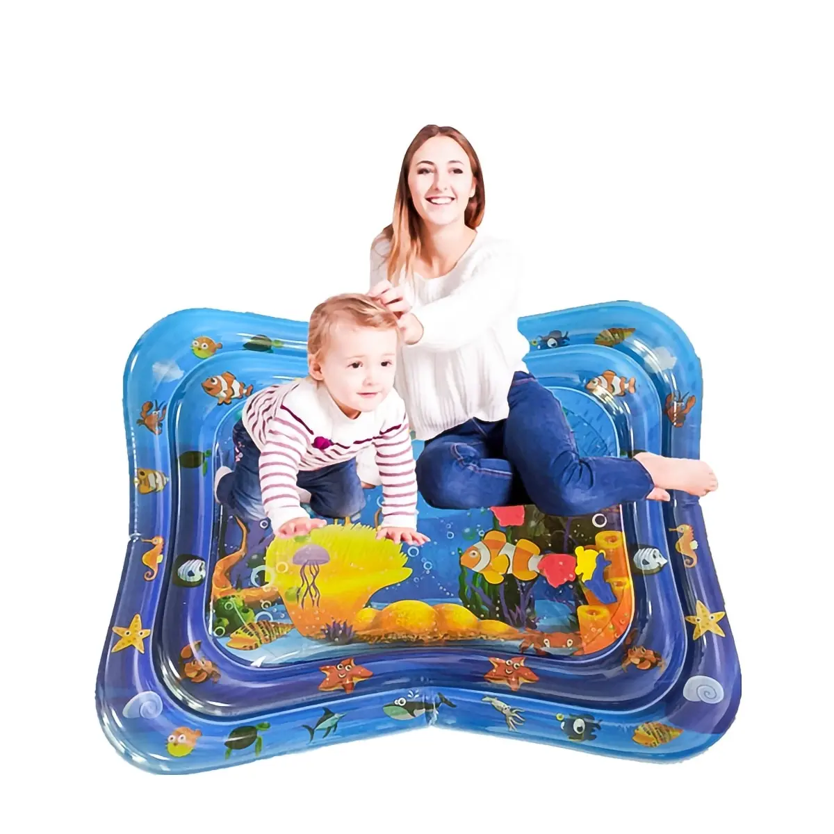 Colchoneta inflable para juegos de agua para bebés y niños pequeños, tapete inflable para juegos de actividades, gran oferta