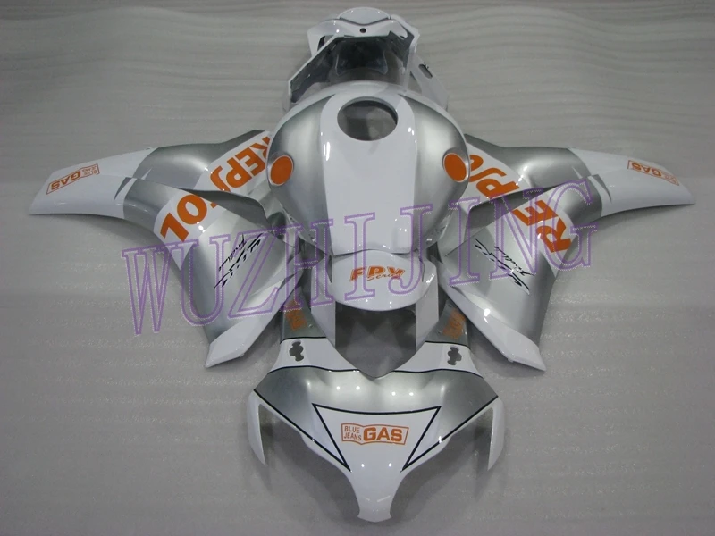 Мотоцикл обтекатель для Honda Cbr1000 RR 2010 обтекатель CBR1000RR 09 10 REPSOL набор для всего тела CBR1000RR 2008-2011 - Цвет: Прозрачный