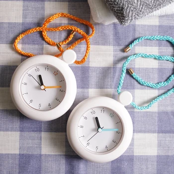 

Portable Alarm Clock Novelty Simple Personalized Watches Kids Bedside Clock Pressure Sensitive Radio Reveil Modern Gadgets E6