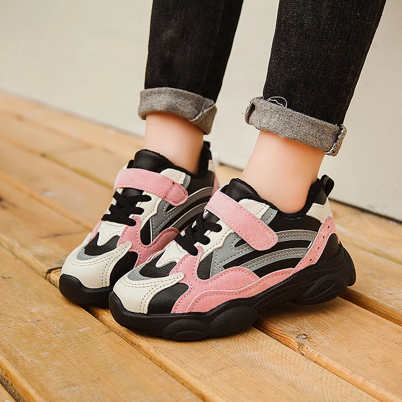 

Children Sports Shoes 2019 Autumn And Winter New Style Korean-style GIRL'S Shoes BOY'S Father Shoes Baby D'lites