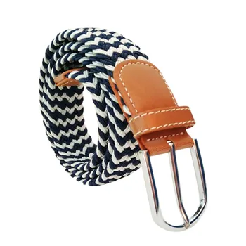 

Women Men Belt Canvas Colorful Fine Woven Metal Pin Buckle Belt Waistband Belt For Pants pasek damski cinturones para hombre #H