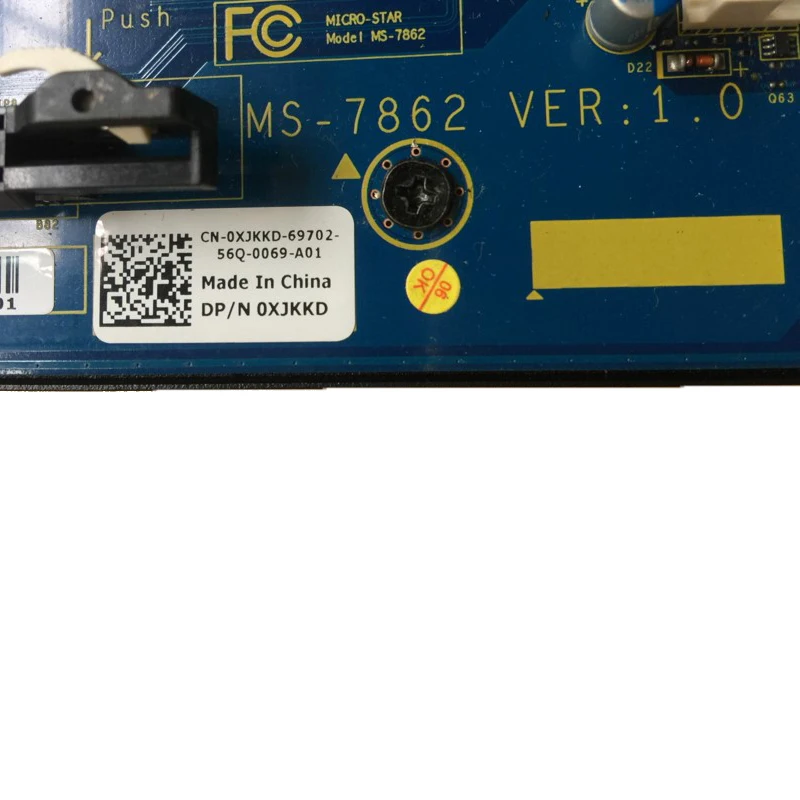 Для DELL Alienware области 51 R2 MS-7862 CN-0XJKKD XJKKD x99 оригинальная Usado материнская плата тест звука