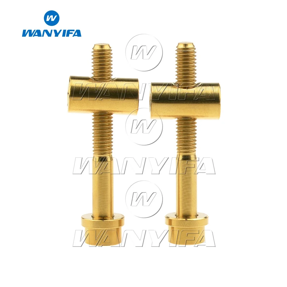 Wanyifa 1 пара M5x30mm M5x40mm Titamium Болт Винты для EC90 EC70 ZERO велосипед Подседельный штырь 3 цвета