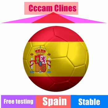 

Special for Spain Europe HD 1 Year CCCam Spain Portugal Germany Poland Satellite tv Receiver 6 Clines For DVB-S2 v7s V8 SUPE