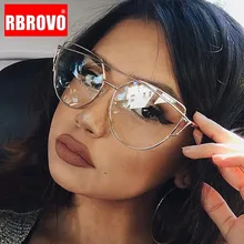 RBROVO, классические женские солнцезащитные очки Cateye, винтажные яркие цвета, металлические очки, уличные очки для покупок, UV400