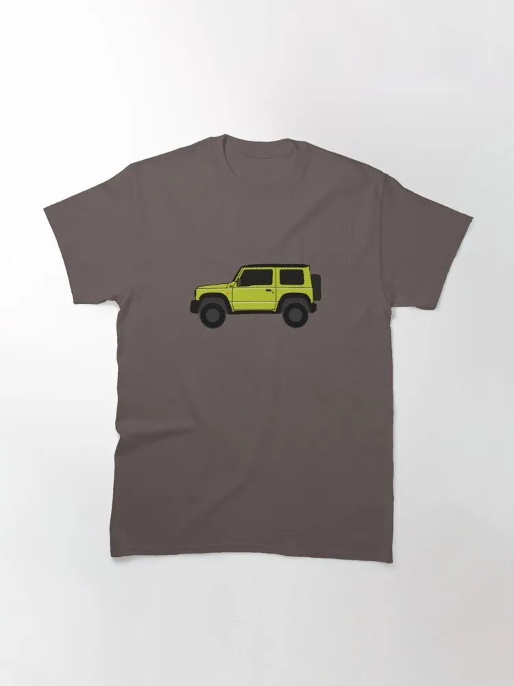 Женская футболка 4x4 jimny новинка 2019 OEM зеленая Классическая | одежда