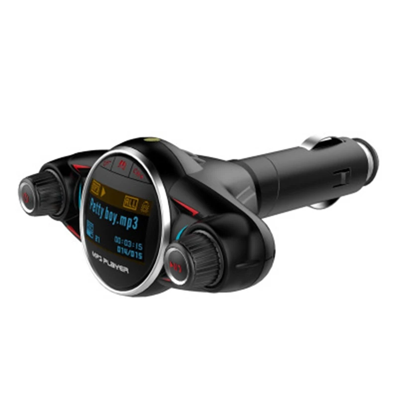 Автомобильный Bluetooth MP3 передатчик автомобильный FM TF карта музыкальный телефон плеер U диск плеер и кардридер 12-24 В