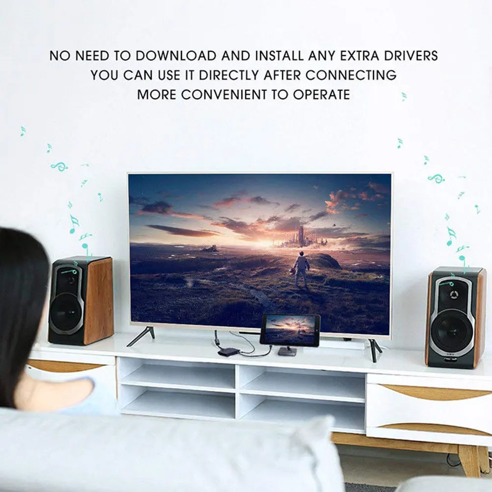 Мобильный телефон для ноутбука конвертер Тип C к HDMI VGA адаптер стабильный выход домашний двойной интерфейс usb зарядный порт Многофункциональный