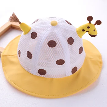

Baby hat summer gauze breathable sunscreen sun hat