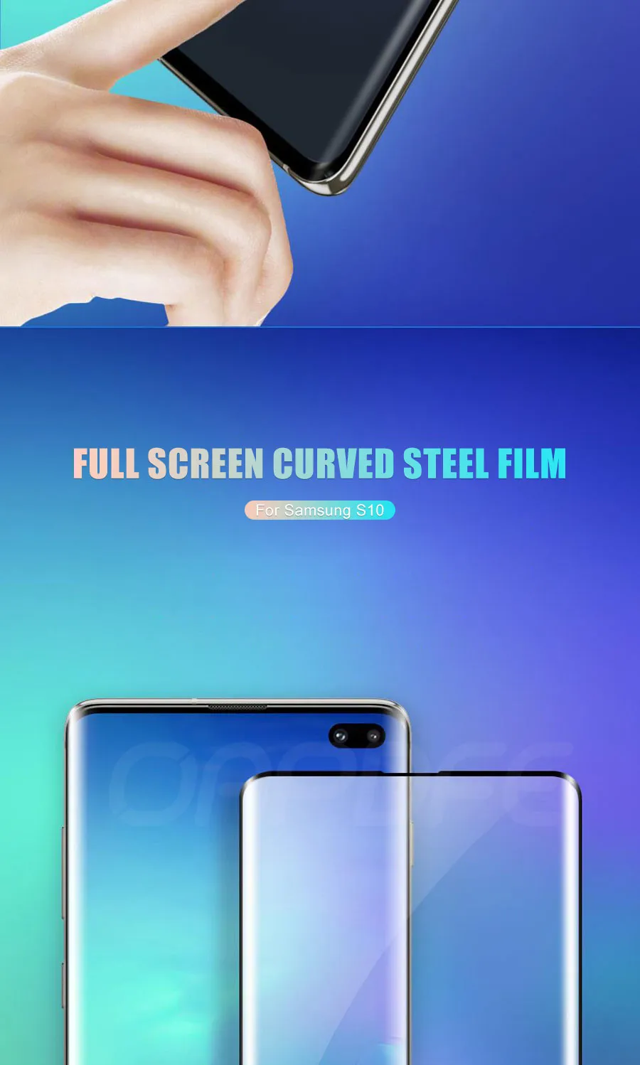 Полностью изогнутое закаленное стекло для samsung Galaxy Note 10 9 8 S10 S9 S8 Plus S10e S7 Edge Защитная пленка для экрана