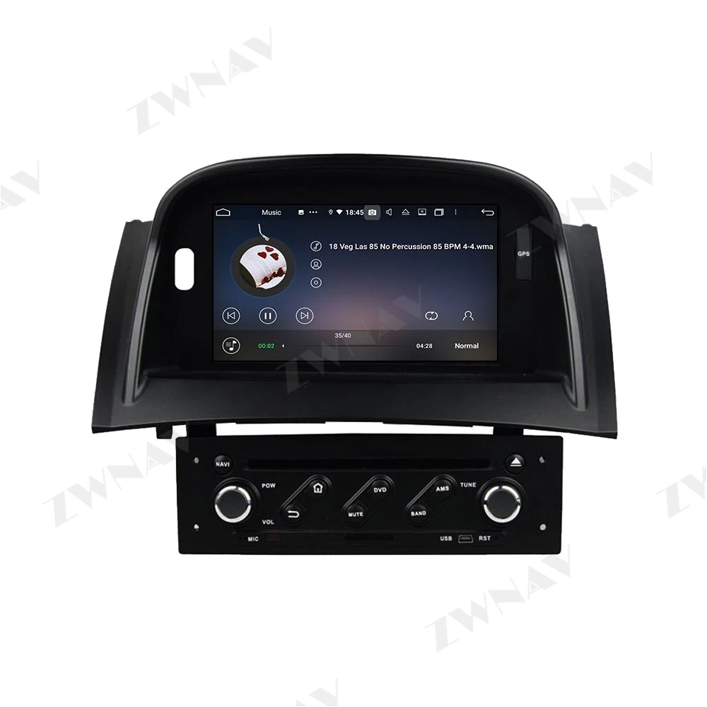 128G Carplay 2 Din For Renault Megane 2 Fluence 2002 2003 2004 2005 2006 2007 2008 Android Player Audio Radio GPS Head Unit Auto