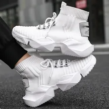 Spring and Autumn Men Shoes Explosive Models Socks Shoes Old Shoes Fashion Casual Sports Shoes Men Vulcanized Shoes