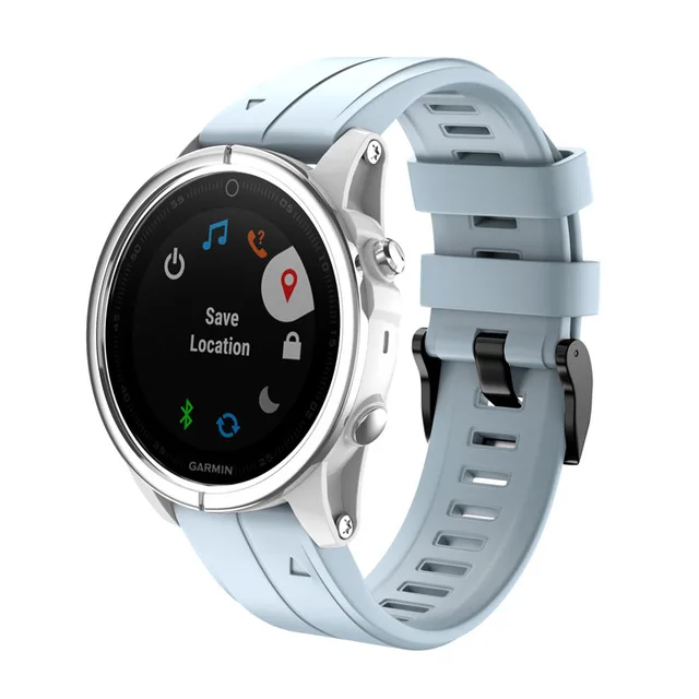 20 мм ремешок для часов QuickFit для Garmin Fenix 5S 6S Pro Easyfit силиконовый ремешок для Garmin Fenix 5S Pius - Цвет: 2