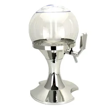 3.5L инструмент Бар Пластиковый автомат для продажи напитков пивная башня машина холодного черновика льда Core Pourer Прочный портативный шарообразный форма практичный