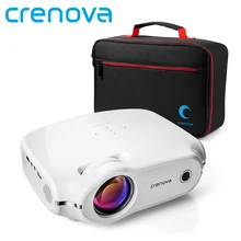 CRENOVA XPE498 Лучшая Android 7,1 OS 3200 люмен яркость видео проектор с Wi-Fi Bluetooth домашний кинотеатр Кино проектор