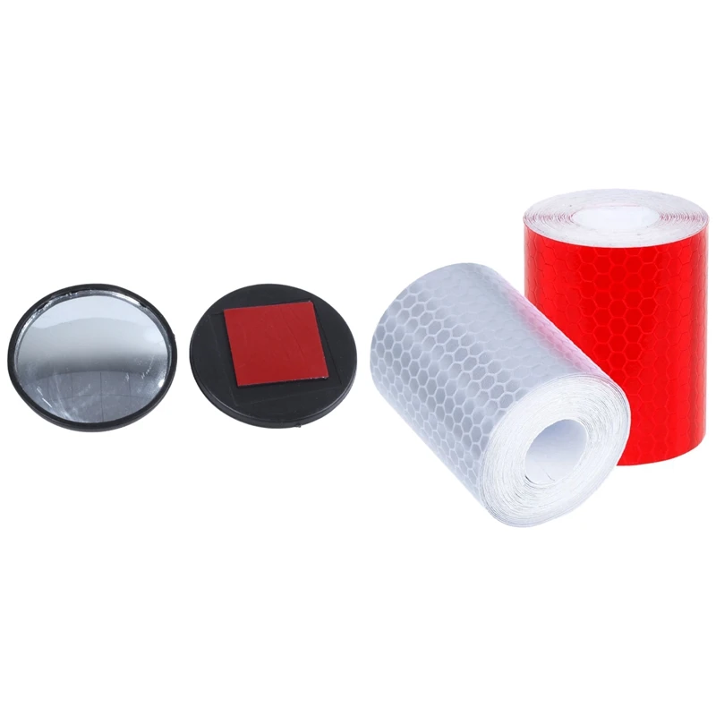 2 комплекта автомобильных аксессуаров: 1 комплект Круглых зеркал заднего вида для