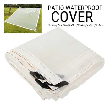 

Transparent PE Garden Waterproof Curtain Cover 6 Sizes Patio Windproof Cover Flower Vegetable Greenhouse Shade Shelter Canopy