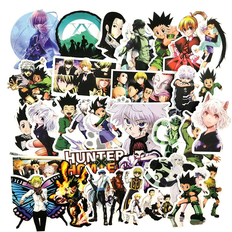 10/30/50 шт./компл. Японские Аниме Hunter X Мультяшные наклейки сделай сам для ноутбука