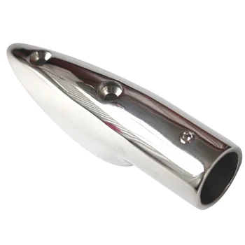 

Hardware Marine Accessories Yacht Smooth Stainless Steel Mounting Rust Resistant Pipe Fitting Polished Boat Rail Base Deck