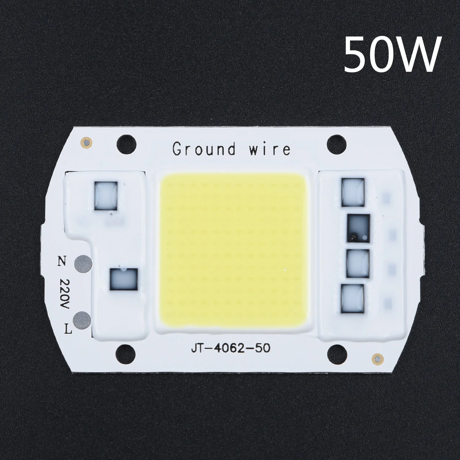 50W Smart IC драйвер 20 Вт 30 Вт 50 Вт Светодиодный прожектор COB Чип Вход интегрированный 220V - Габаритные размеры: 50W