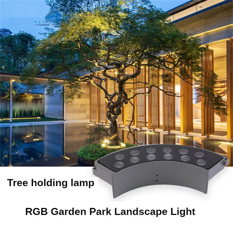 Outdoor Garden Lights Park Garden Landscape Light IP67 Waterproof Lawn Tree Light  Low Voltage Landscape Lighting 12V 24V 12W - AliExpress