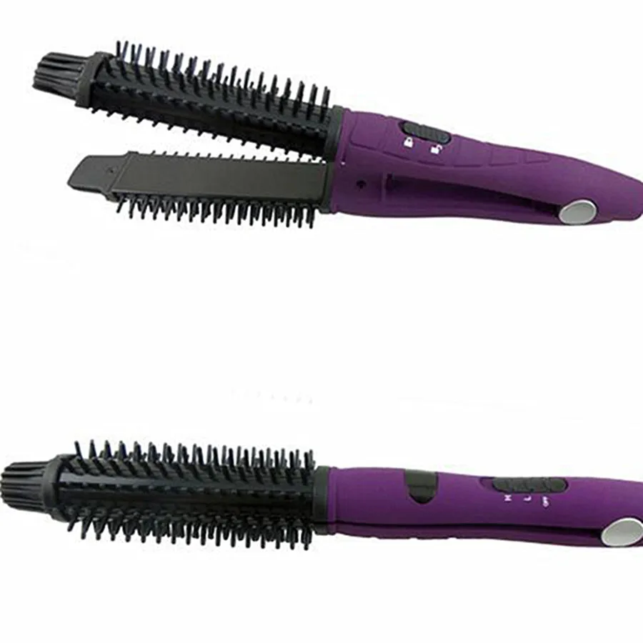 Hair Straightener Flat Iron Hair Curler Brush Electric Hair Comb Multifunctional Hair Crimper Curling Iron Looper Hair Style 5