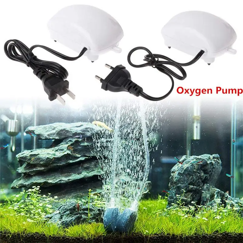 

GloryStar Low Noise Efficient Aquarium Oxygen Pump for Fish Tank