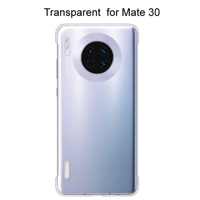 Чехол для HUAWEI mate 30 mate 30 Pro, мягкий прозрачный защитный чехол из ТПУ, чехол для mate 30 mate 30 Pro - Цвет: Mate30 Transparent