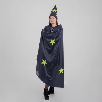 

Carnival costume "Astrologer", cape, cap