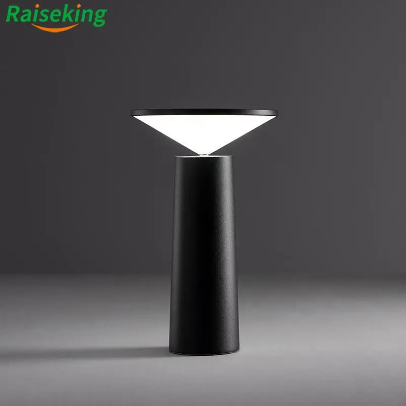 

Color Temperature Changing Smart Night Light Led Desk Lamp Restaurant Rechargeable Table Lamp With Usb Charging Port