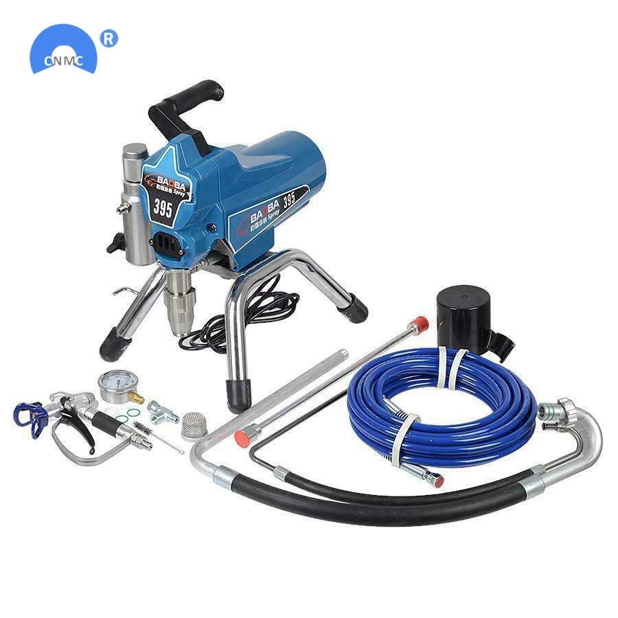 Профессиональный безвоздушный распылитель с бесщеточным Мотором краски 2200 Вт 395