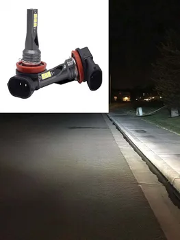 

For 2015-19 Subaru-WRX STI 2x H8 H9 H11 LED Fog Light Bulbs Kit 6000K White