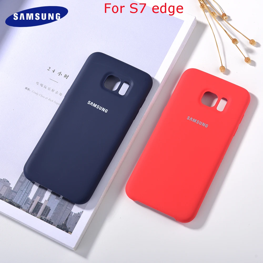 Funda de oficial para Samsung Galaxy S7 edge, carcasa protectora suave para teléfono, carcasa trasera antigolpes de 5,5 pulgadas AliExpress Teléfonos y telecomunicaciones