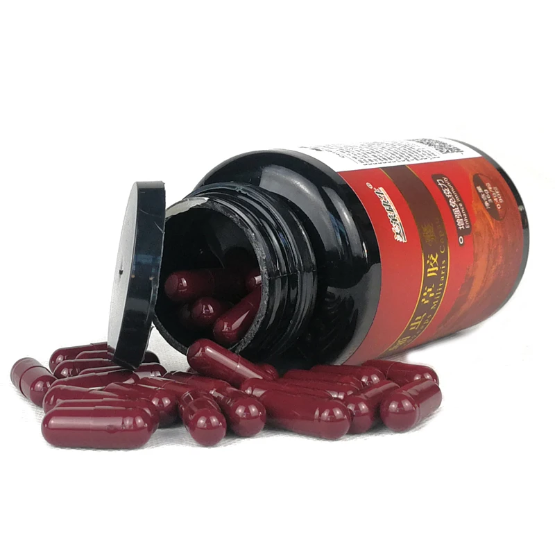 Cena Dziki Aweto Cordyceps Sinensis Mycelium Cordyceps Militaris ekstrakt kapsułki przeciw zmęczeniu Cleaner Lung