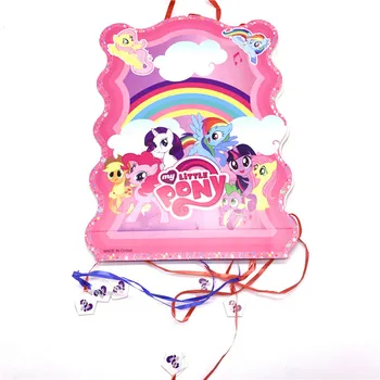

1pcs My Little Pony Theme Pinata Baby Shower Kids Birthday Party Decoration Pinata Christmas Event Festival Party Game Supplies