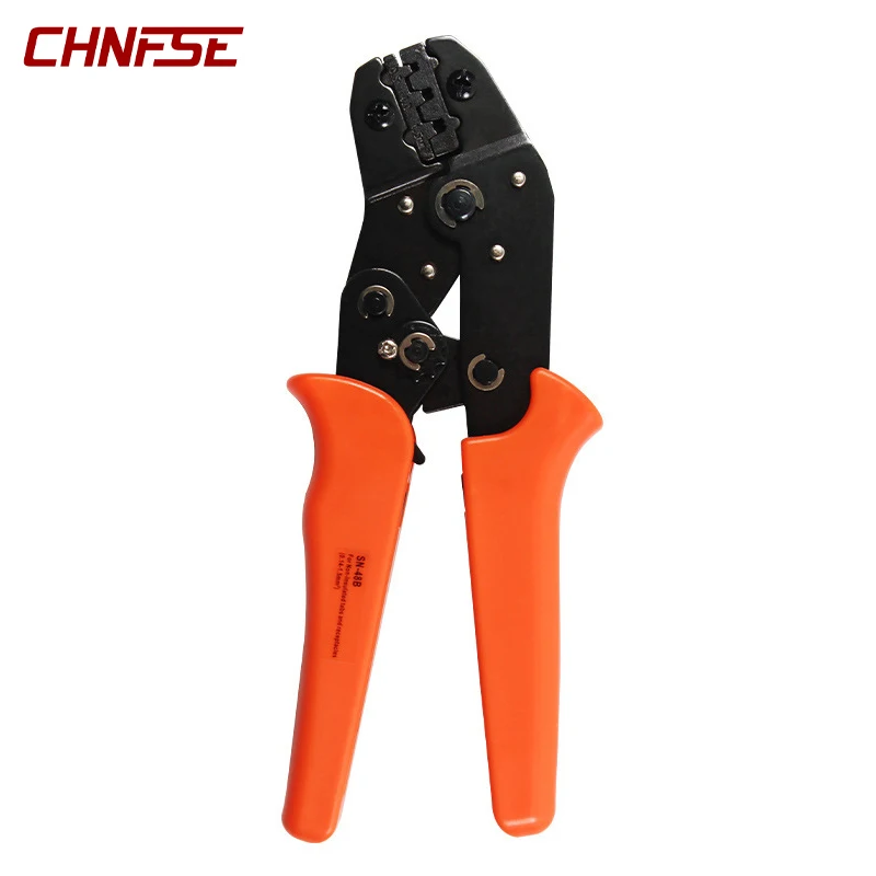 Crimping Tool kit Pliers Set SN-48B Wire Crimping Jaw Terminal Ferrule Crimper Hand Tools Electrcal Ratchet Receptacle 24mm wrench Tool Sets